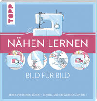 Vorderes Coverbild Nähen lernen Bild für Bild
