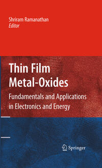 Vorderes Coverbild Thin Film Metal-Oxides