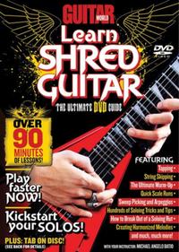 Vorderes Coverbild Guitar World: Learn Shred Guitar
