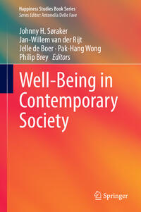 Vorderes Coverbild Well-Being in Contemporary Society