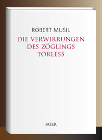 Vorderes Coverbild Die Verwirrungen des Zöglings Törleß