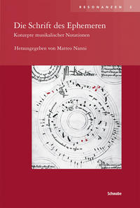 Vorderes Coverbild Die Schrift des Ephemeren