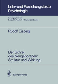 Vorderes Coverbild Der Schrei des Neugeborenen: Struktur und Wirkung
