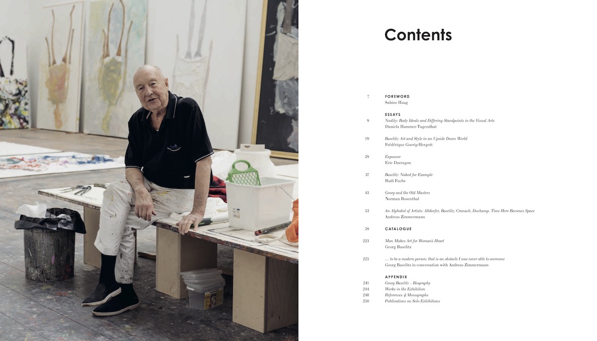 Beispielinhalt (Bild) Georg Baselitz