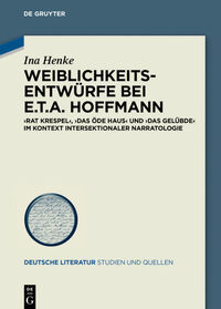 Vorderes Coverbild Weiblichkeitsentwürfe bei E.T.A. Hoffmann