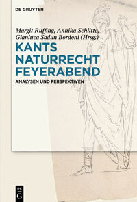 Vorderes Coverbild Kants Naturrecht Feyerabend