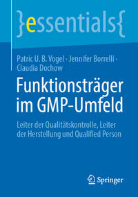 Vorderes Coverbild Funktionsträger im GMP-Umfeld