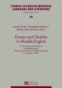 Vorderes Coverbild Essays and Studies in Middle English