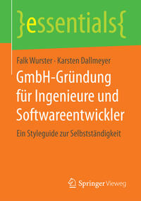Vorderes Coverbild GmbH-Gründung für Ingenieure und Softwareentwickler