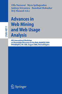 Vorderes Coverbild Advances in Web Mining and Web Usage Analysis