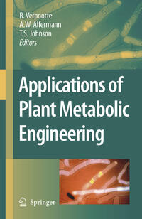 Vorderes Coverbild Applications of Plant Metabolic Engineering
