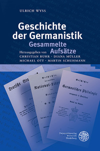 Vorderes Coverbild Geschichte der Germanistik. Gesammelte Aufsätze
