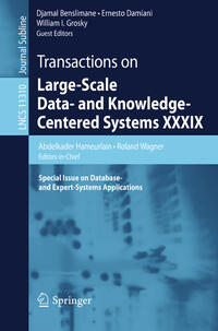 Vorderes Coverbild Transactions on Large-Scale Data- and Knowledge-Centered Systems XXXIX