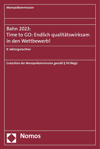 Vorderes Coverbild Bahn 2023: Time to GO: Endlich qualitätswirksam in den Wettbewerb!