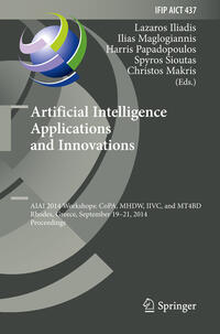 Vorderes Coverbild Artificial Intelligence Applications and Innovations