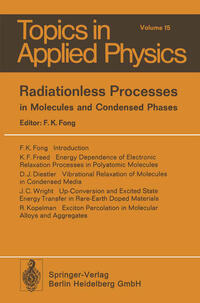 Vorderes Coverbild Radiationless Processes