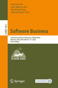 Vorderes Coverbild Software Business
