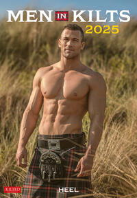 Vorderes Coverbild Men in Kilts Kalender 2025