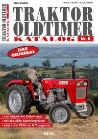 Vorderes Coverbild Traktor Oldtimer Katalog Nr. 8