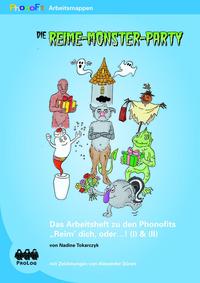 Vorderes Coverbild PhonoFit-Kopiervorlagen: Die große Reime-Monster-Party
