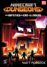 Vorderes Coverbild Minecraft Dungeons Roman – Der Aufstieg des Erz-Illagers