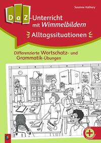 Vorderes Coverbild DaZ-Unterricht mit Wimmelbildern: Alltagssituationen