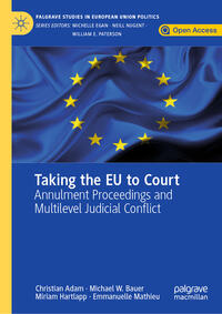 Vorderes Coverbild Taking the EU to Court