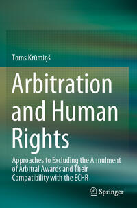 Vorderes Coverbild Arbitration and Human Rights