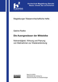 Vorderes Coverbild Die Auengewässer der Mittelelbe