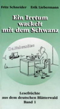 Vorderes Coverbild Ein Irrtum wackelt mit dem Schwanz