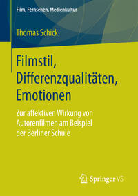 Vorderes Coverbild Filmstil, Differenzqualitäten, Emotionen