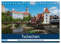 Vorderes Coverbild Tschechien - Eine Reise durch ein wunderschönes Land (Tischkalender 2026 DIN A5 quer), CALVENDO Monatskalender