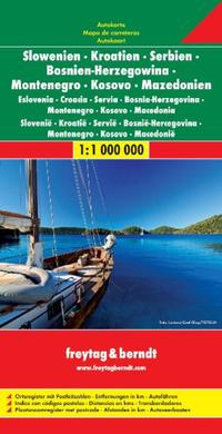Vorderes Coverbild Slowenien - Kroatien - Serbien - Bosnien Herzegowina - Montenegro - Mazedonien