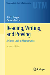Vorderes Coverbild Reading, Writing, and Proving