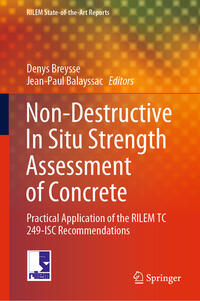 Vorderes Coverbild Non-Destructive In Situ Strength Assessment of Concrete