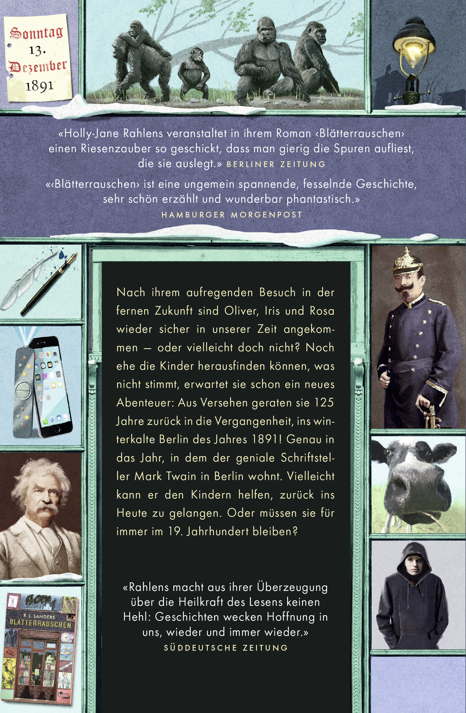 Rückseitencover Federflüstern