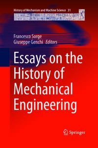 Vorderes Coverbild Essays on the History of Mechanical Engineering