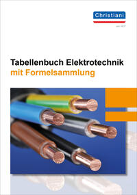 Vorderes Coverbild Tabellenbuch Elektrotechnik