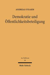 Vorderes Coverbild Demokratie und Öffentlichkeitsbeteiligung