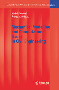 Vorderes Coverbild Mechanical Modelling and Computational Issues in Civil Engineering