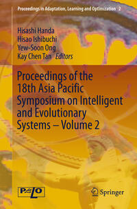 Vorderes Coverbild Proceedings of the 18th Asia Pacific Symposium on Intelligent and Evolutionary Systems - Volume 2