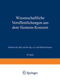 Vorderes Coverbild Wissenschaftliche Veröffentlichungen aus dem Siemens-Konzern