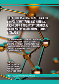 Vorderes Coverbild The 9th International Conference on Composite Materials and Material Engineering & The 14th International Conference on Advanced Materials Research