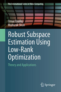 Vorderes Coverbild Robust Subspace Estimation Using Low-Rank Optimization