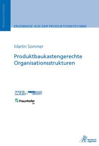 Vorderes Coverbild Produktbaukastengerechte Organisationsstrukturen