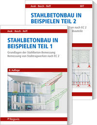 Vorderes Coverbild Stahlbetonbau in Beispielen - Teil 1 und 2