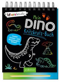 Vorderes Coverbild Mein Dino-Kritzkratz-Buch