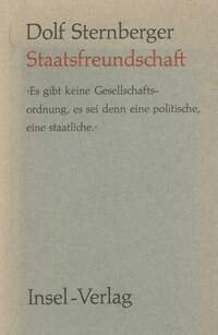 Vorderes Coverbild Staatsfreundschaft