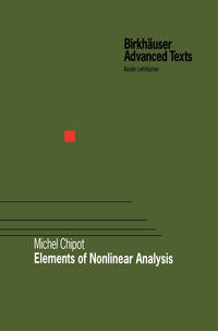Vorderes Coverbild Elements of Nonlinear Analysis