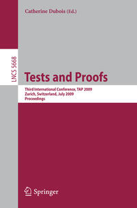 Vorderes Coverbild Tests and Proofs